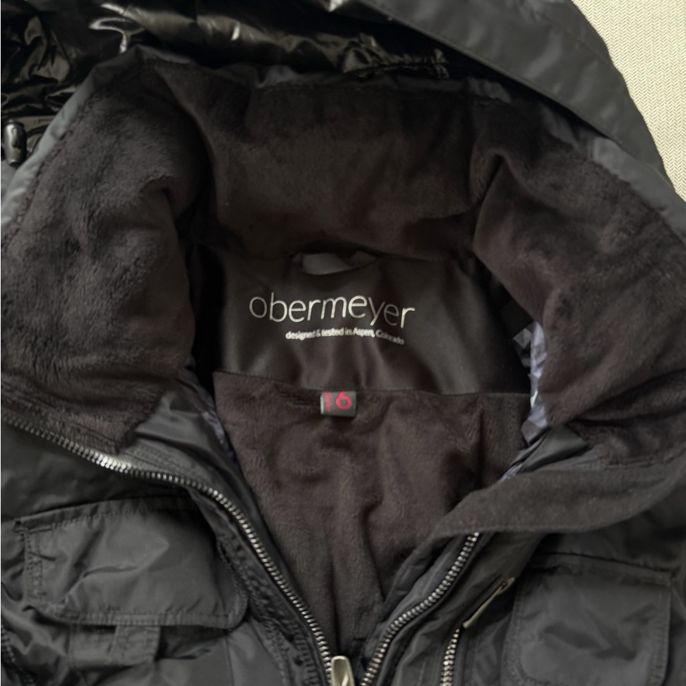 Obermeyer Black Insulated Jacket - image 1